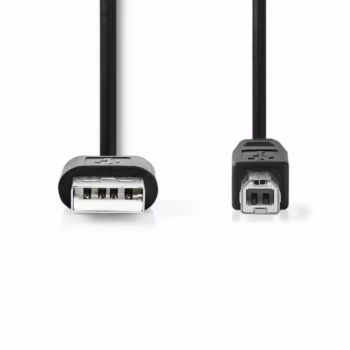 Cablu USB 2.0 Nedis USB-A tata – USB-B tata 2m