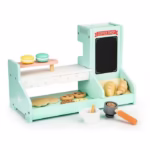 Bucatarie de lemn, coffee shop Ecotoys 4442