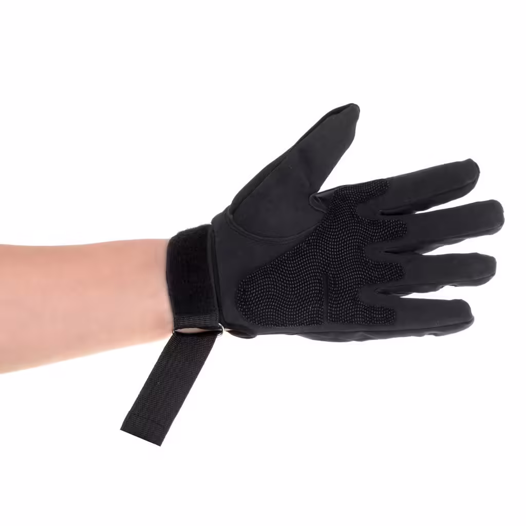 Manusi Tactice cu elemente de protectie, marime L, cu destinatie Moto, ATV, SSV, QUAD, culoare Neagra