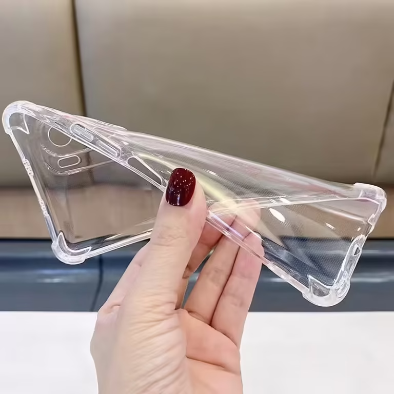 Husa de Protectie, Flippy, Compatibila cu Xiaomi Redmi Note 13 4G, TPU Antisoc, Protectie Colturi, 1.5 mm Transparent