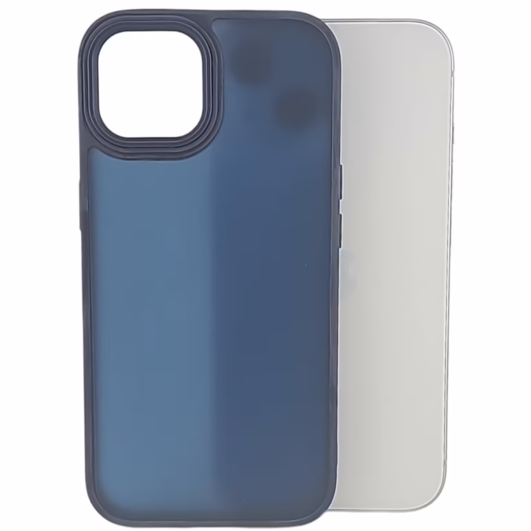 Husa de Protectie, Flippy, pentru iPhone 15 Plus, Satin Matte, din PC, Albastru Husa de Protectie, Flippy, pentru iPhone 15 Plus, Satin Matte, din PC, Albastru