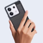 Husa de Protectie pentru Xiaomi Redmi Note 13 Pro, Flippy, Protectie 360, din TPU cu element de Carbon, Anti Alunecare, 1....