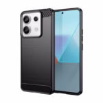 Husa de Protectie pentru Xiaomi Redmi Note 13 Pro, Flippy, Protectie 360, din TPU cu element de Carbon, Anti Alunecare, 1....