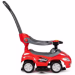 Masinuta de impins 3 in 1 Ecotoys 382 – Rosu