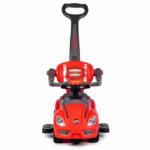 Masinuta de impins 3 in 1 Ecotoys 382 – Rosu