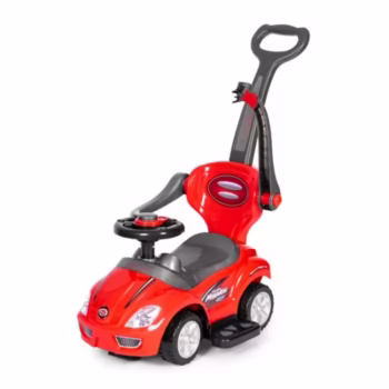 Masinuta de impins 3 in 1 Ecotoys 381 – Rosu