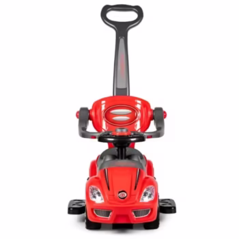 Masinuta de impins 3 in 1 Ecotoys 381 – Rosu