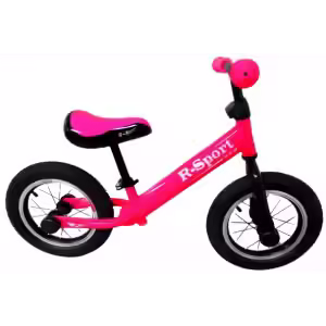 Bicicleta fara pedale cu roti gonflabile R2 R-Sport – Roz