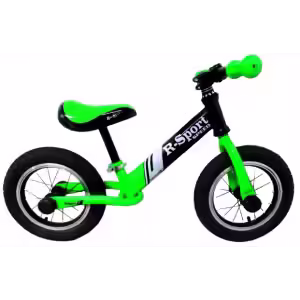 Bicicleta fara pedale cu roti gonflabile R8 R-Sport – Verde