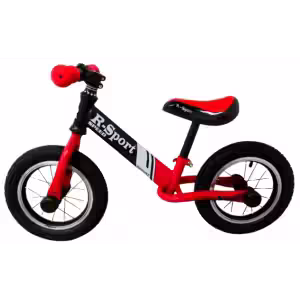 Bicicleta fara pedale cu roti gonflabile R8 R-Sport – Rosu