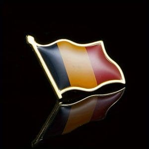 Insigna Steag Tricolor Romania, 20×20 mm