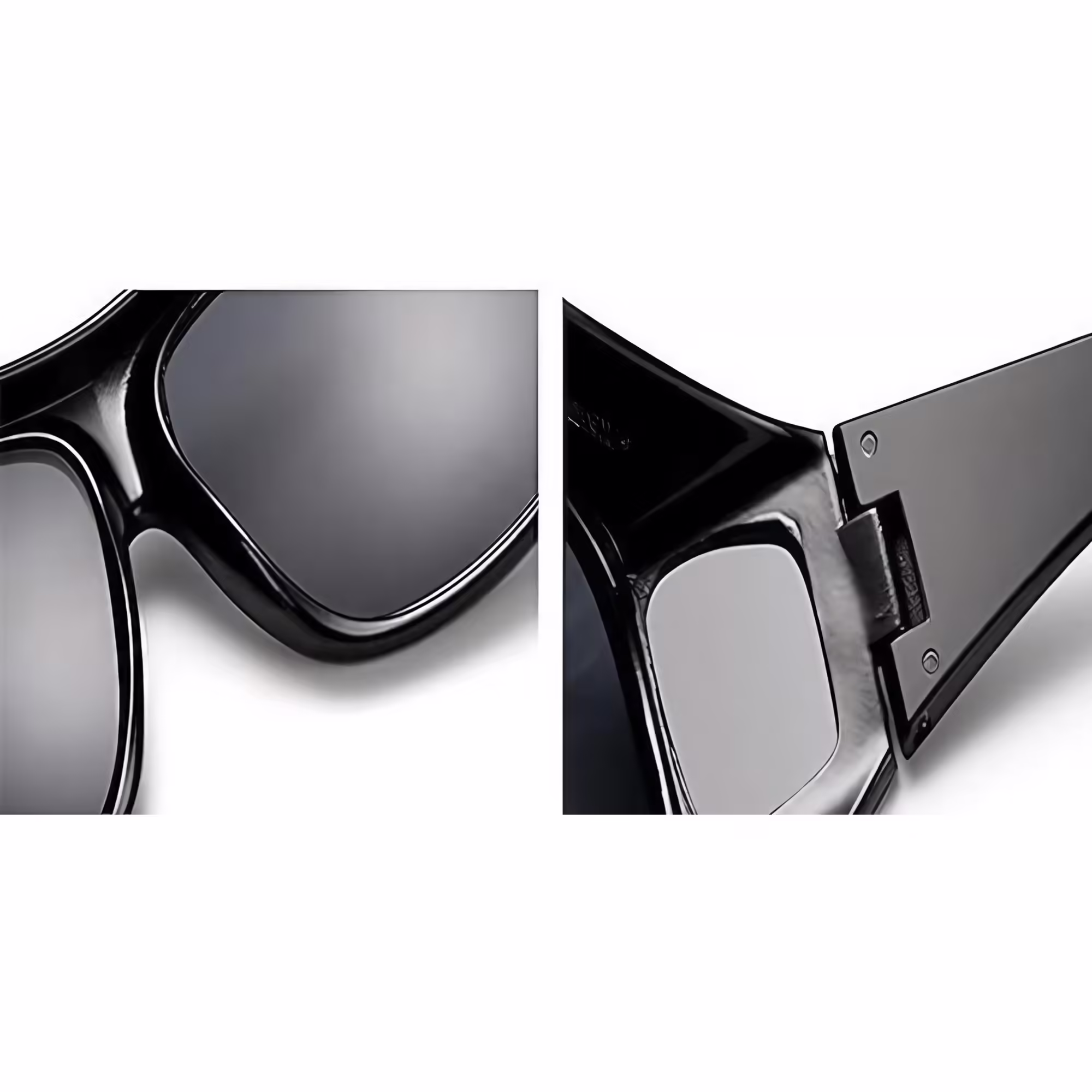 Ochelari de Soare, Flippy, Polarizati, pentru Condus, Ciclism, cu Posibilitatea Purtarii peste Ochelarii de Vedere, 400 UV, cu Lentila Neagra pentru Protectie, Rama Neagra, 15×5 cm