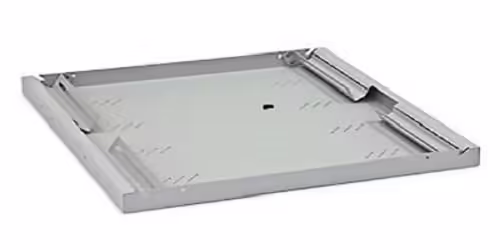 Raft fix perforat Triton 19″ 1U/750 capacitate incarcare 80kg, negru