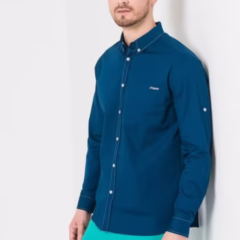 CAMASA CASUAL BARBATI LIGHT NAVY S