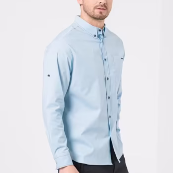 CAMASA CASUAL BARBATI LIGHT BLUE XXL
