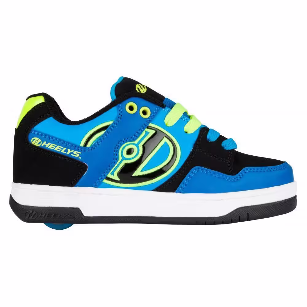 ROLE HEELYS FLOW 34 ALBASTRU NEGRU LIME
