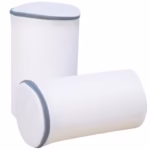 Sac Cilindric pentru Spalare Incaltaminte, Flippy, Dimensiuni Mari, pentru Masina de Spalat, 35x21x5 cm, Alb