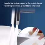 Adaptor Rotativ pentru Robinet Bucatarie 12x12cm cu 4 Moduri de Dispersie