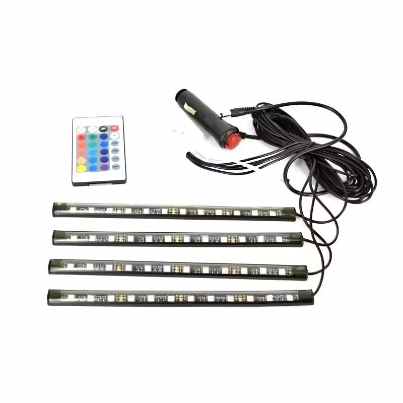 Lumini UnderCar LED – RGB pentru interior sau exterior cu telecomanda – 22cm