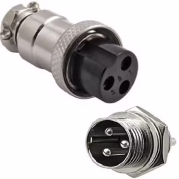 Conector Microfon 3 Pini Set Mama+Tata 20mm Ideal Muzica Profesionisti