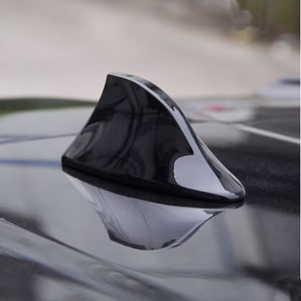 Ornament pentru plafon auto tip SHARK TAIL culoare Neagra