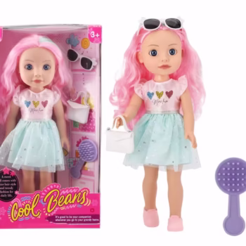 PAPUSA FASHION CU ACCESORII, ROZ