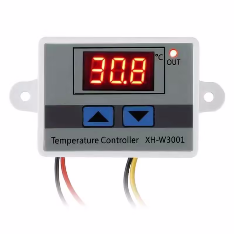 Termostat LCD XH-W3001 12V -50°C +110°C Control Temperatura LED Rosu