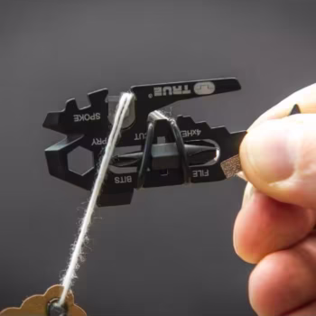 Multitool True Utility FishFace TU206K 18 in 1 otel inoxidabil negru