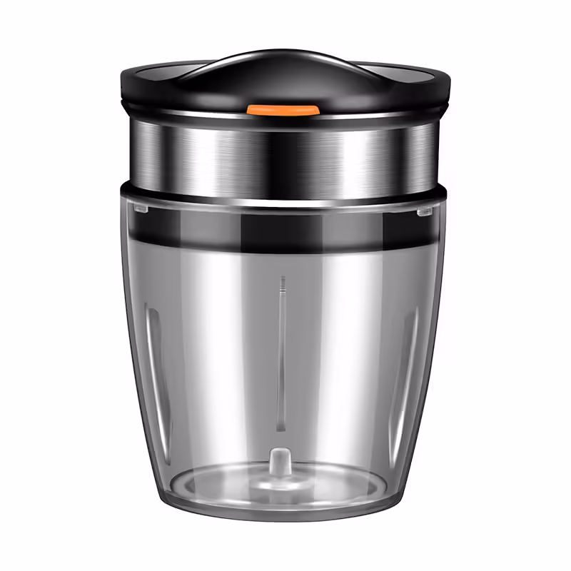 Borcan Feliator de Fructe si Legume, Lame in Inox Incorporate, Feliator pentru Fructe si Legume de Dimensiuni Mici si Medii, 10.5 x 6 cm, Negru