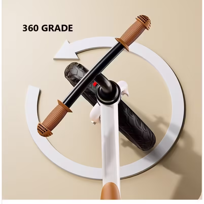 Bicicleta de Echilibru, Pentru Copii, Fara Pedale, Cu Doua Roti, 2-6 Ani, Inaltime Reglabila, 82 x 55 x 45 cm, Alb