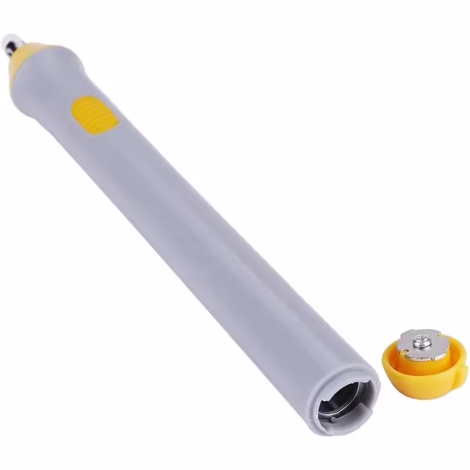 Radiera Electrica, pentru Schite si Arta, Grosime Varf 3 mm/5 mm, Baterii 2 x AA (neincluse), din ABS, Gri