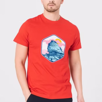 Tricou Casual Barbati Sfinx Rosu Marimea M