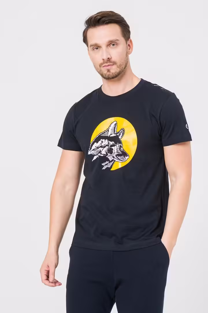 Tricou Casual Ciucas Barbati Navy Blue Marimea M Tricou Casual Ciucas Barbati Navy Blue Marimea M