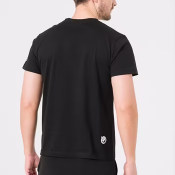Tricou Casual Barbati Mana Bicicleta Negru Marimea M