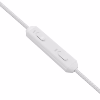 Casti gaming cu fir Genesis Neon 613 G2, sunet stereo, microfon, impendanta 32 Ohm, frecventa raspuns 20 – 20.000 Hz, lungime cablu 220 cm, iluminare RGB, frecventa raspuns microfon 10 Hz – 10 KHz, sensibilitate -42dB, conectivitate 1x Jack 3.5 mm TRRS, alb