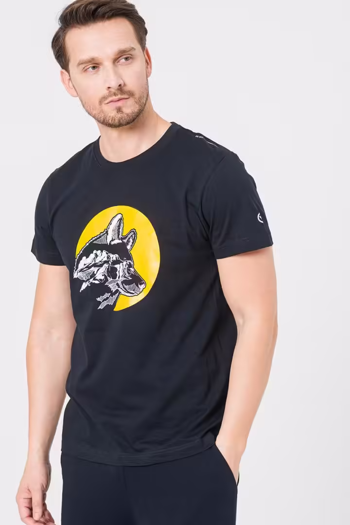Tricou Casual Ciucas Barbati Navy Blue Marimea M Tricou Casual Ciucas Barbati Navy Blue Marimea M