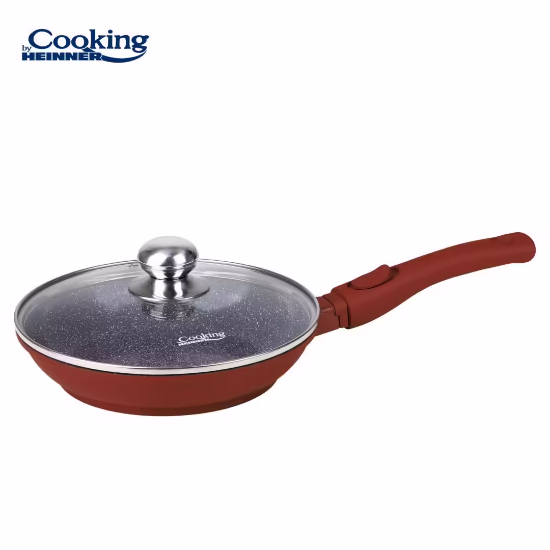 TIGAIE ALUMINIU TURNAT + CAPAC 24×4.8 CM, CALABRIA, COOKING BY HEINNER