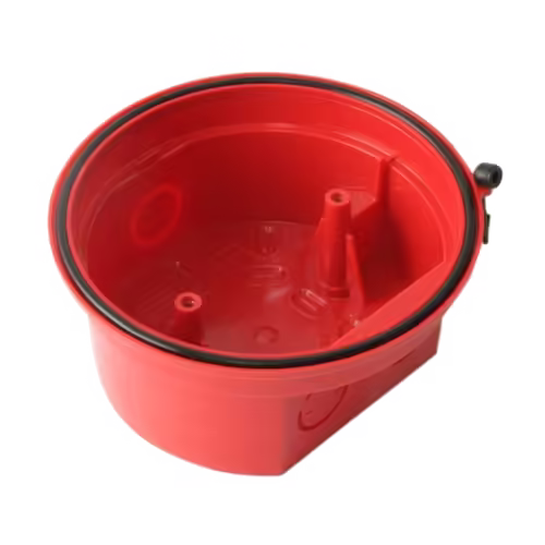 Soclu adânc Honeywell, roșu, rezistent la apă, model WRR, dimensiuni 121 x 55 mm