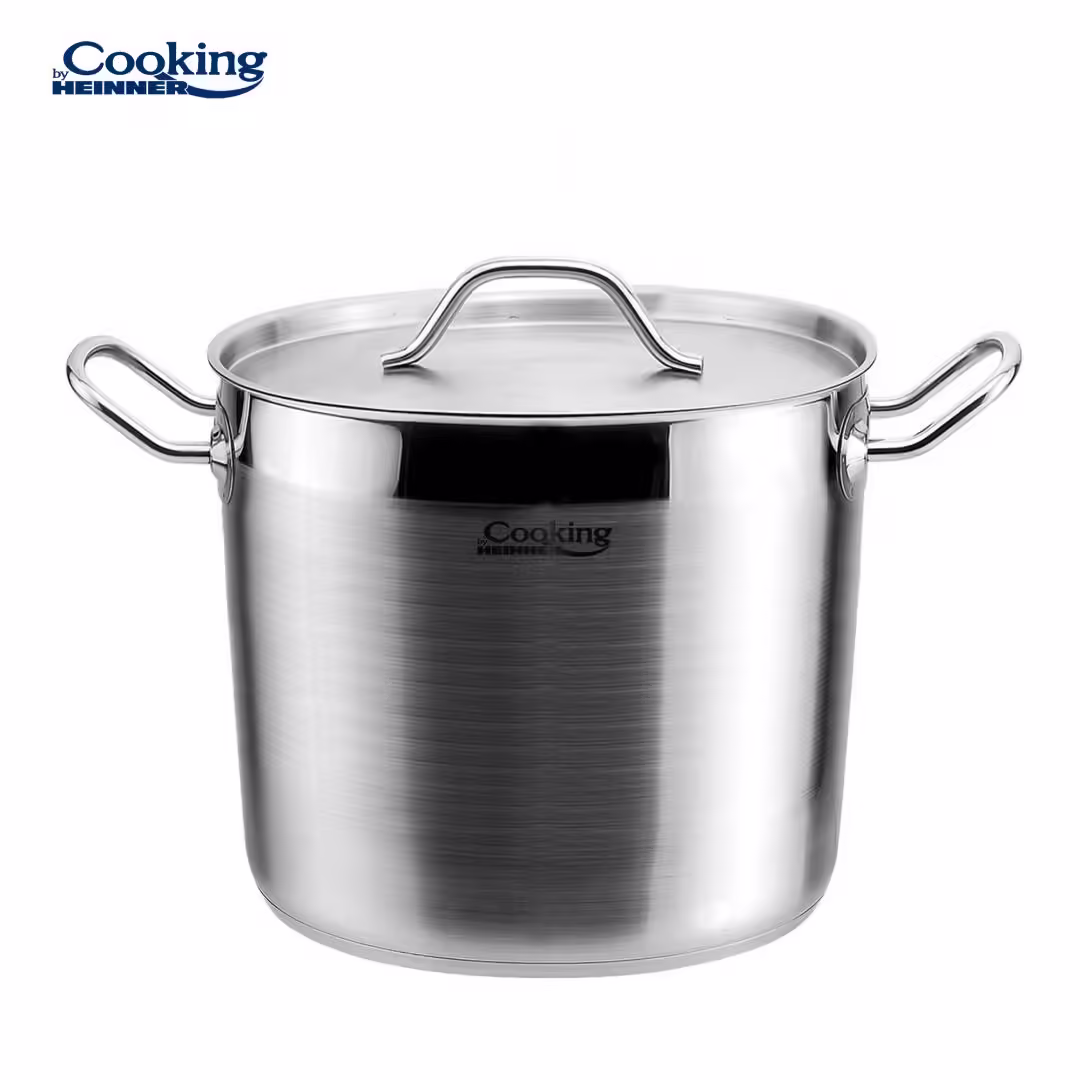 Oala inox 3.5L Maestro Heinner 18×15 cm cu capac pentru gatit