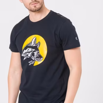 Tricou Casual Ciucas Barbati Navy Blue S Bumbac Confortabil