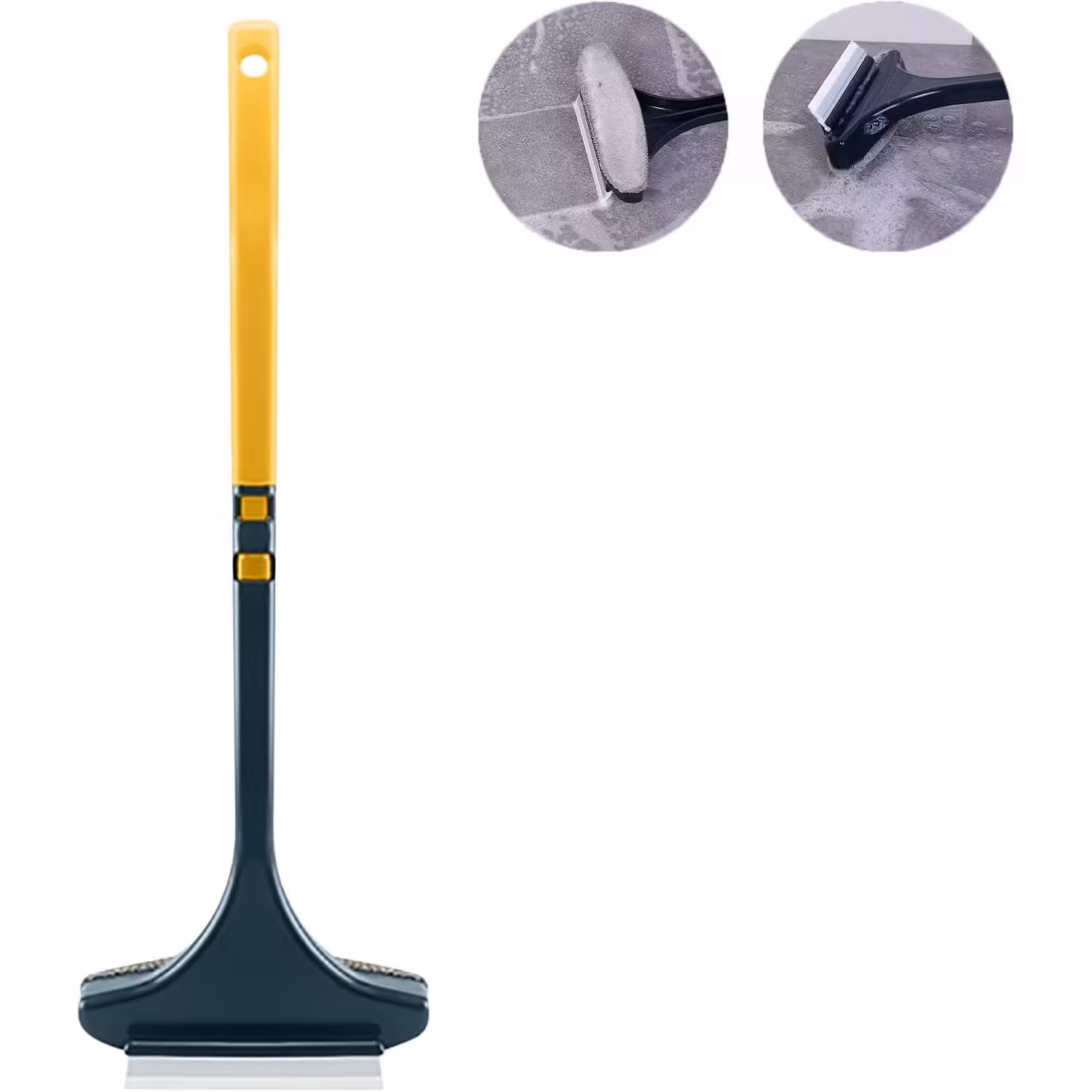 Perie de Spalat si Curatat Geamuri, pentru Plase si Suprafete Diverse, 46x16x5 cm, Verde-Galben