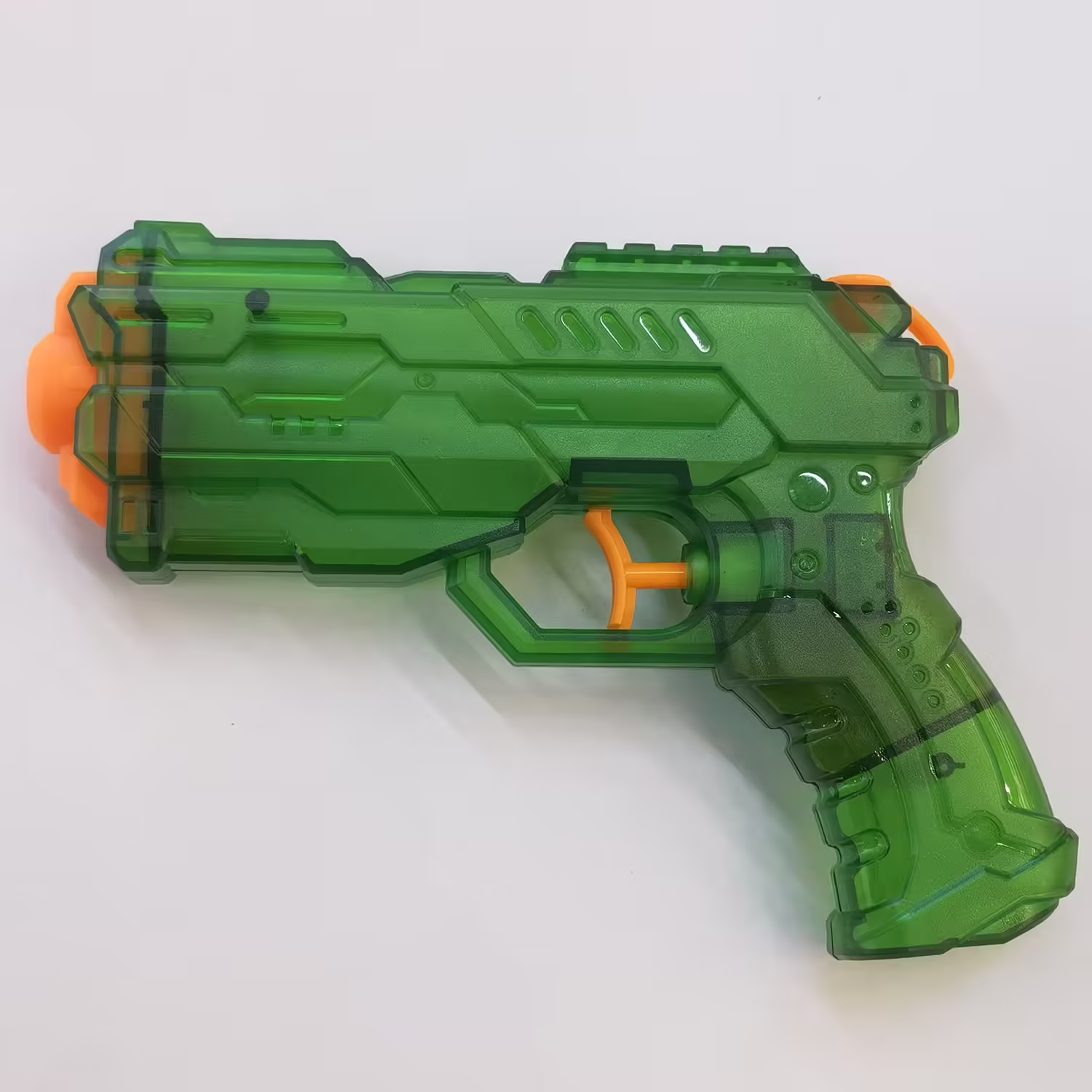 Pistol cu Apa, Pistol cu Apa pentru Copii, Manual, din Plastic, 23 x 16 x 4 cm, rezervor 250 ml, Verde
