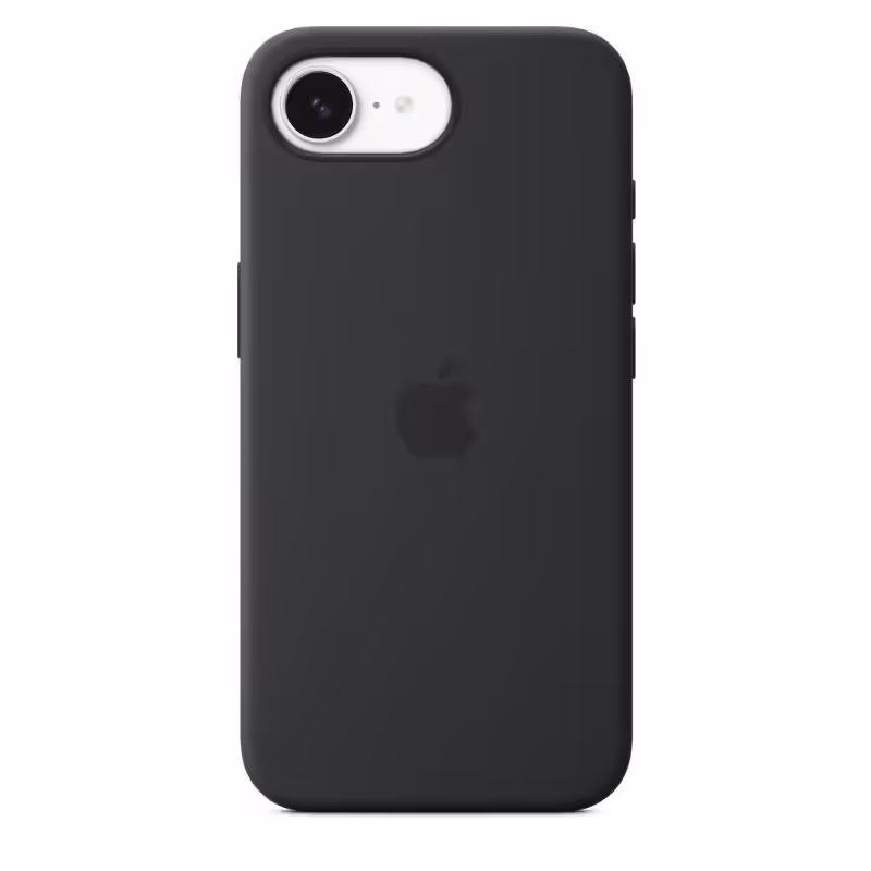 Husa iPhone 16e din silicon – Black