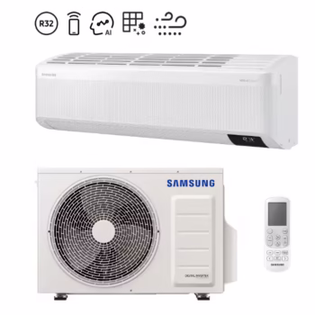 Aparat de aer conditionat Samsung Wind-Free Avant 9000 BTU Wi-Fi, Clasa A++/A++, Filtru Tri-Care, AI Auto Comfort, Fast cooling, AR09TXEAAWKNEU/AR09TXEAAWKXEU, Alb