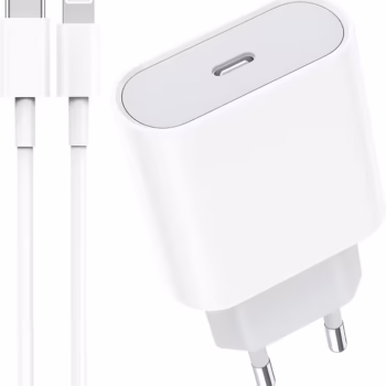 Încărcător Rapid Sakahyro 25W cu Cablu USB-C – Model KXS-2311, Alb