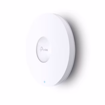 “AX3000 Ceiling Mount Dual-Band Wi-Fi 6 Access Point PORT:1× Gigabit RJ45 Port SPEED:574Mbps at  2.4 GHz + 2402 Mbps at 5 GHz FEATURE: 802.3at POE and 12V DC, 2×Internal Antennas, 160MHz  Supported, MU-MIMO, Seamless Roaming, Band Steering, Beamforming, Load Balance, Airtime Fairness, Centralized