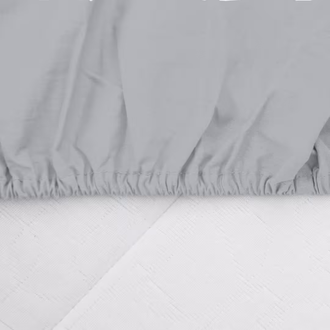 CEARCEAF PAT CU ELASTIC 160X200 CM GRI