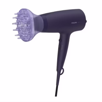 Uscator de par PHILIPS Seria 3000 BHD360/20, 6 viteze, 6 trepte temperatura, 2100W, Negru, L x A x I (mm) 90x295x215