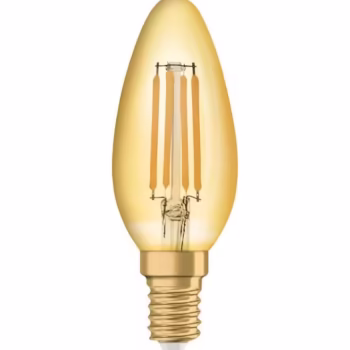 Bec LED Osram Vintage 1906 CLAS B, E14, 4W (35W), 410 lm, lumina calda(2400K), cu filament