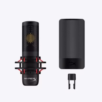 Microfon HP HyperX ProCast, cardioid, USB, Negru